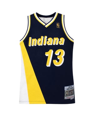 Mitchell & Ness NBA Indiana Pacers #13 Jackson Swingman Herren Navy Weste