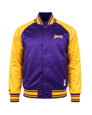 Mitchell & Ness NBA Los Angeles Lakers Colossal Jacke für Herren - Lila