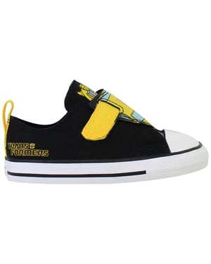 Converse x Transformers Chuck Taylor Kinder Schwarz Plimsolls