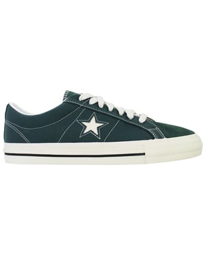 Converse One Star Pro OX Unisex Dunkelgrüne Plimsolls