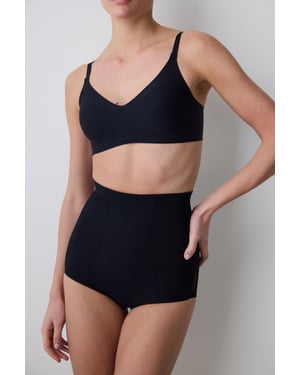 Hochtailliertes Shapewear-Bodysuit mit Mesh-Einsätzen
