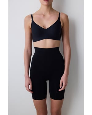 Hochgeschnittener Strick-Shapewear-Korsett