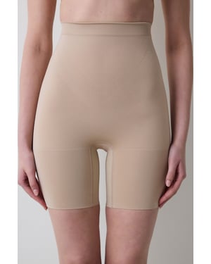 Trägerloses Hochgewändetes Shapewear Mini-Unterkleid