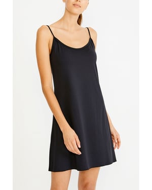 Midi-Jersey-Loungkleid
