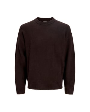 Jack & Jones Soho Ollie Knit Crew Neck  Braun