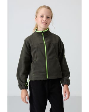Jugend Kapuzenpullover mit Reißverschluss