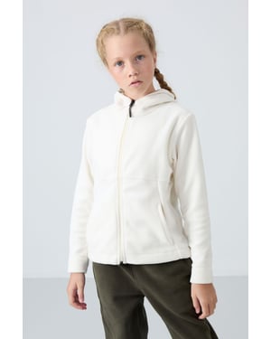 Jugend Unisex Kapuzenzip-Sweatshirt