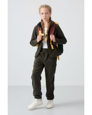 Jugend Unisex Kapuzenzip-Sweatshirt