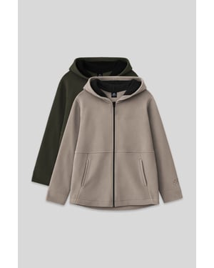 Jugend Unisex Kapuzenzip-Sweatshirt