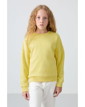 Jugend Unisex Baumwoll-Mischung Sweatshirt