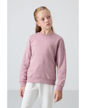 Jugend Unisex Baumwoll-Mischung Sweatshirt