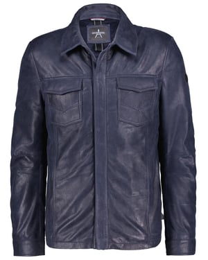 Emberline Lederhemd - Marine