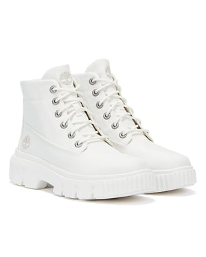 Timberland Greyfield Stoff Damen Weiß Stiefel