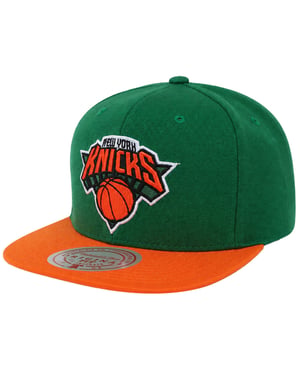 Mitchell & Ness NBA New York Knicks St. Patrick's Day Grüne Kappe