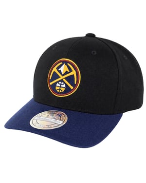 Mitchell & Ness NBA Denver Nuggets 2-Tone 110 Schwarz/Navy Cap