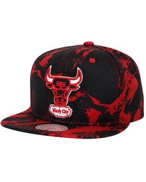 Mitchell & Ness NBA Chicago Bulls Down For All Schwarz/Rot Cap
