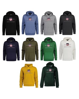 Gant Regular Archive Shield Hoodie Sweatshirt