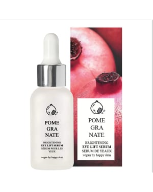 Vegan by Happy Skin Pomegrante aufhellendes Augenserum 15 ml