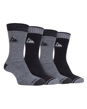 STORM BLOC - 4 Paar Herren Cushion Sole Wandern Arbeit Boot Socken