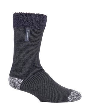 HEAT HOLDERS - Warme Luxus Fleece gefütterte Herren Lounge Bett Socken