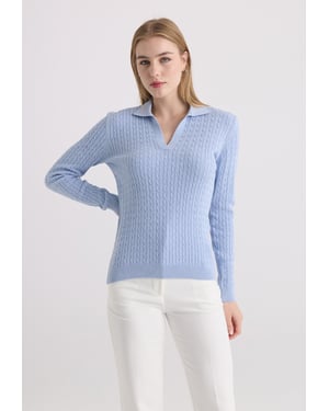 Pullover Pullover Mit Polokragen