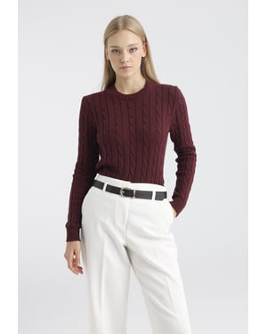 Pullover Rundhalspullover
