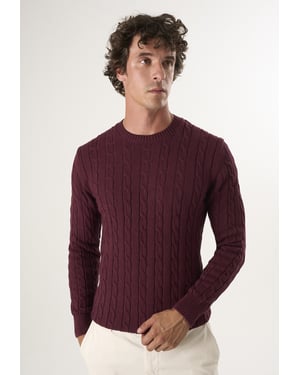 Pullover Rundhalspullover