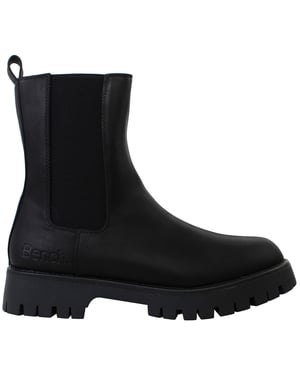 Bench Broomfield Damen Schwarze Chelsea-Stiefel