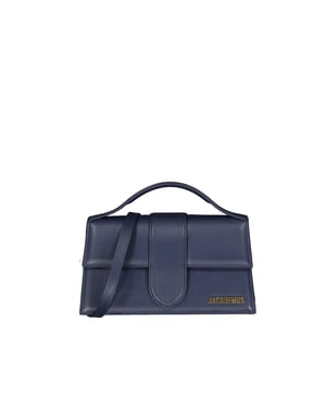 Jacquemus Le Grand Bambino Schultertasche - Blau