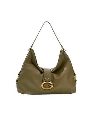 Guess Schultertasche Oliv