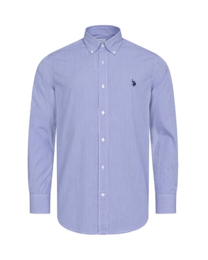 U.S. Polo Assn. Herren Hemd mit Button-Down-Kragen