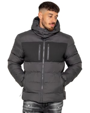 Enzo Milano | Herren Wattierte Pufferjacke