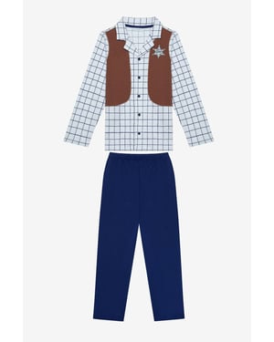 Jungen Sheriff Hemd und Schlafanzug Set