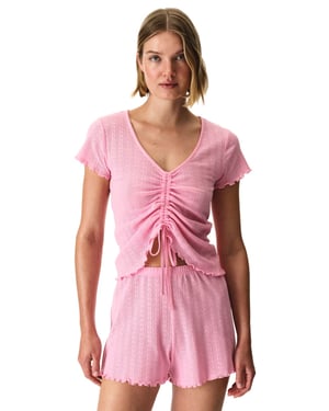 Rosalie Pointel Kurzarm Shorts Pyjama Set