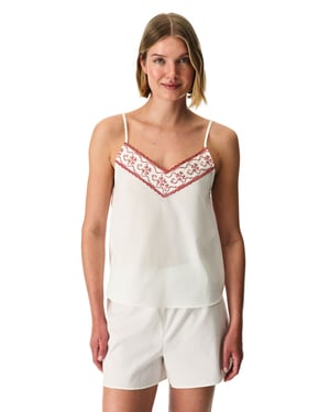 Off-White Wunderschönes Shorts Pyjama Set
