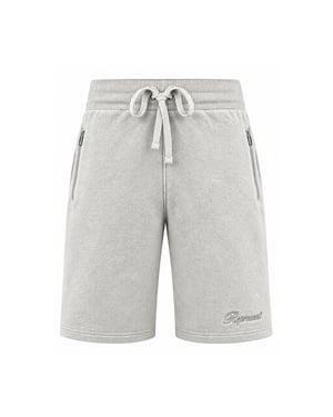 Represent Bouclé-Strickshorts für Herren - Wollweiß