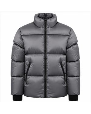 Represent Logo Herren Graue Padded Jacke
