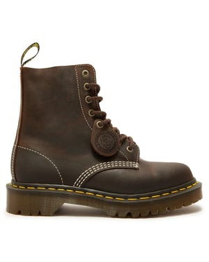Dr Martens 1460 Wax Commander Leather Lace-Up Stiefel