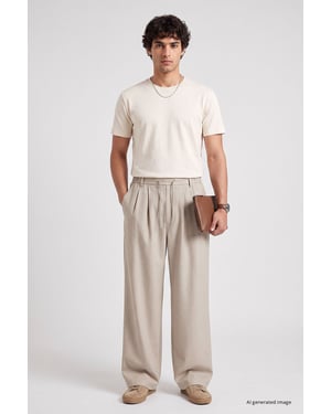 Herren Viskose-Mix-Hosen