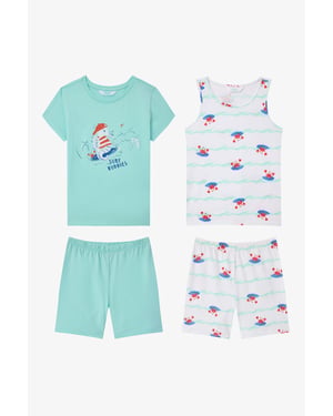 Jungen Surf Freunde 2in1 Schlafanzug Set