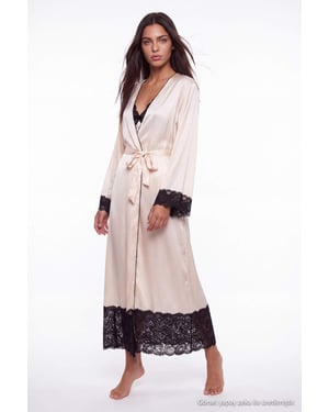TRENDYOLMİLLA Damen Ecru Einfarbig Maxi Ärmellos Regular Fit Nachthemden