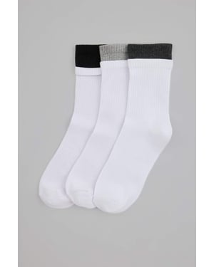 Trendyol Herren Colorblock-Socken - Mehrfarbig
