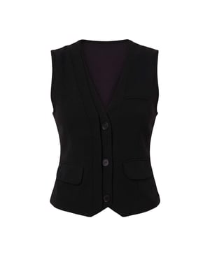 Trendyol Colorblock-ärmelose Weste, regular fit - Schwarz