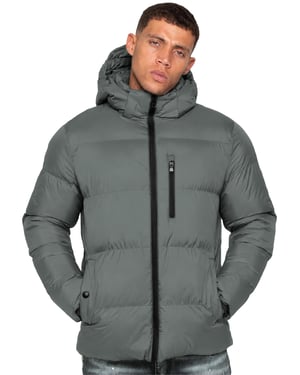 Kruze | Pufferjacke für Herren mit Kapuze