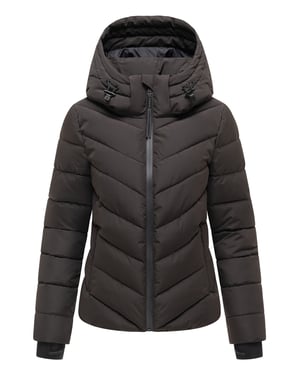 Marikoo Damen Steppjacke Samuiaa – warm, modern & mit abnehmbarer Kapuze