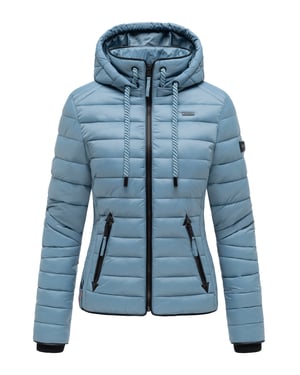 Navahoo Damen Steppjacke Lulana – Leicht, Stylisch & Abnehmbare Kapuze