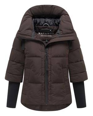 Navahoo Damen Winter Steppjacke Lotusherz XIV – warm, funktional & urban