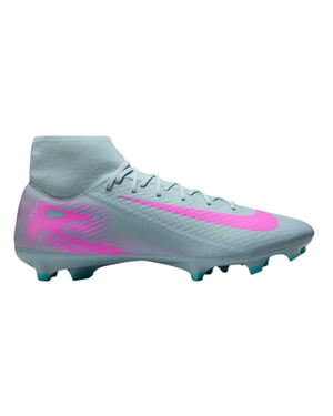 Nike - "Zoom Mercurial Superfly 10 Academy" Fußballschuhe mit festem Boden für Herren/Damen Unisex (Grau/Pink)