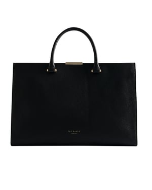 Ted Baker Rosane Bar Detail Medium Schwarze Tragetasche
