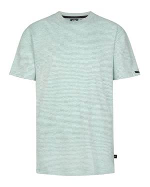 Petrol Industries Gestreiftes T-Shirt „Tequila Boys" - Mintgrün
